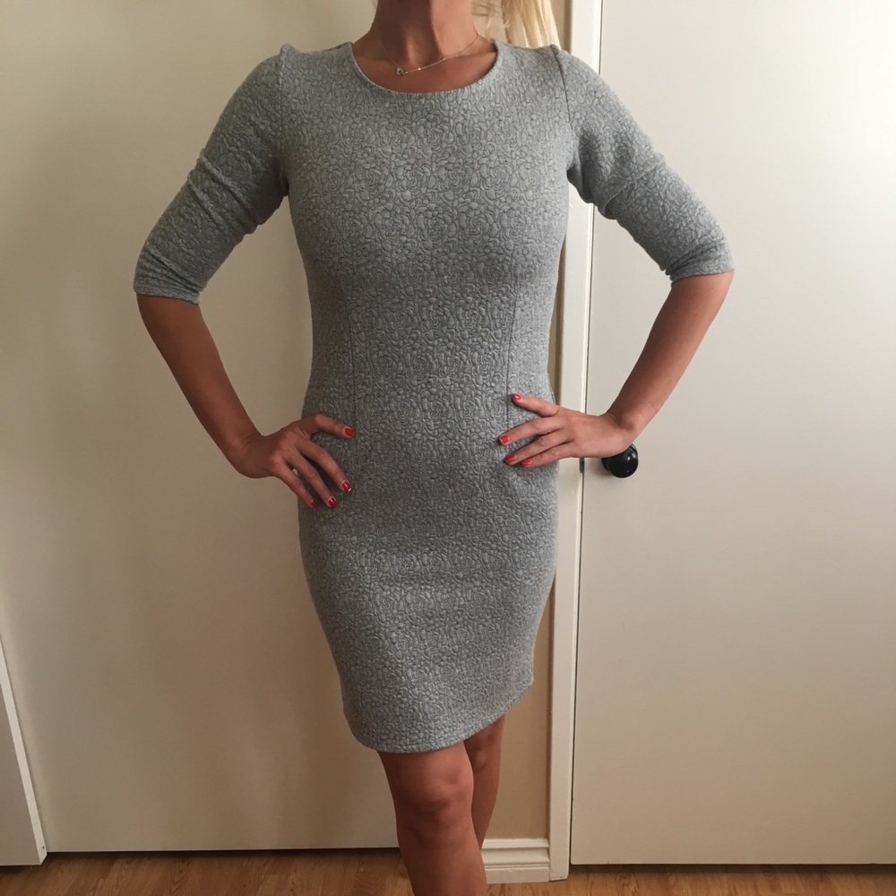 Long sleeve casual dress